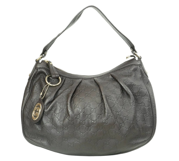 Dark Brown Medium Sukey Hobo Bag