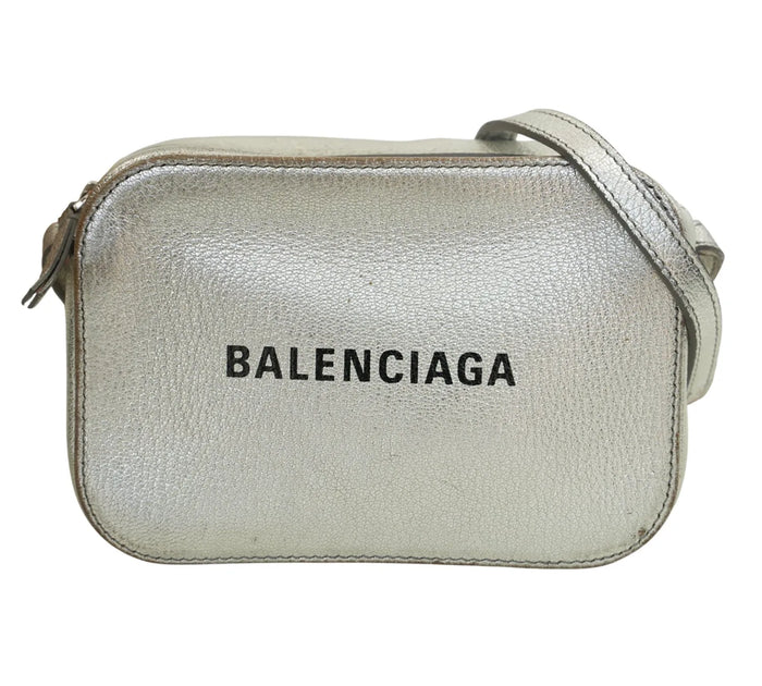 Metallic Grey Everyday Camera Bag