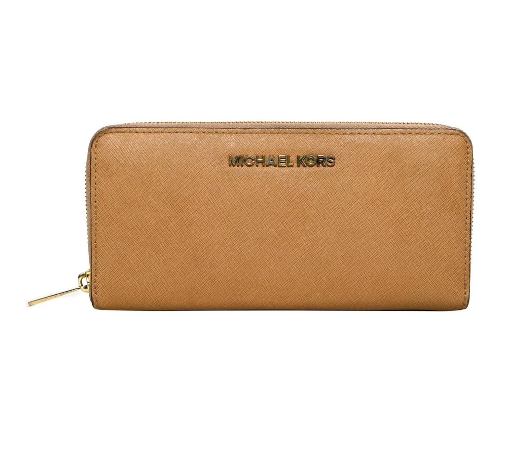 Pre-Loved Michael Kors Women’s Jet Set Continental Wallet – Shop This Elegant Pre-Owned Designer Wallet Today!