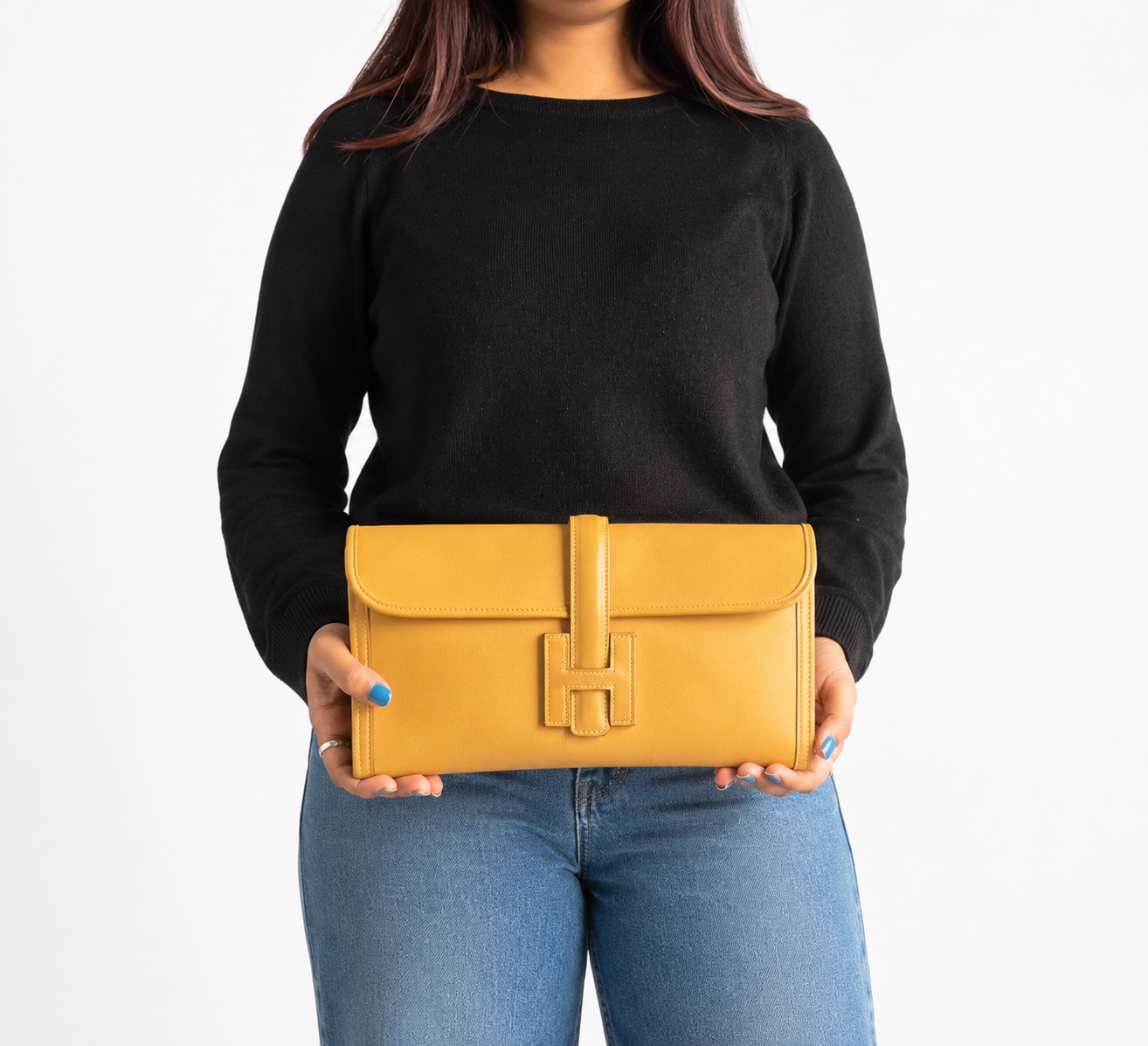 Jaune De Naples Jige Élan 29 Clutch Bag