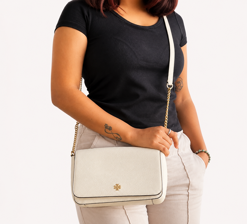 Misty Cloud Thea Flap Crossbody