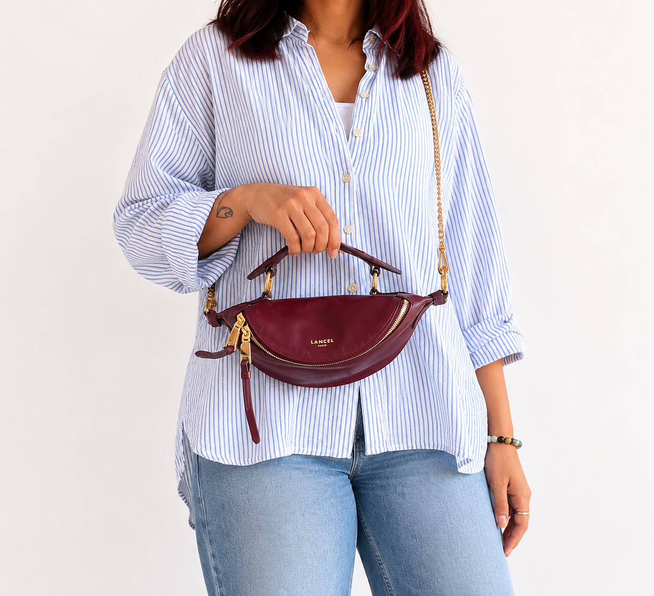 Origami De Mini Zip Crossbody Bag