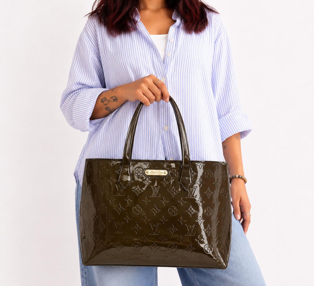 Monogram Vernis Wilshire Bag