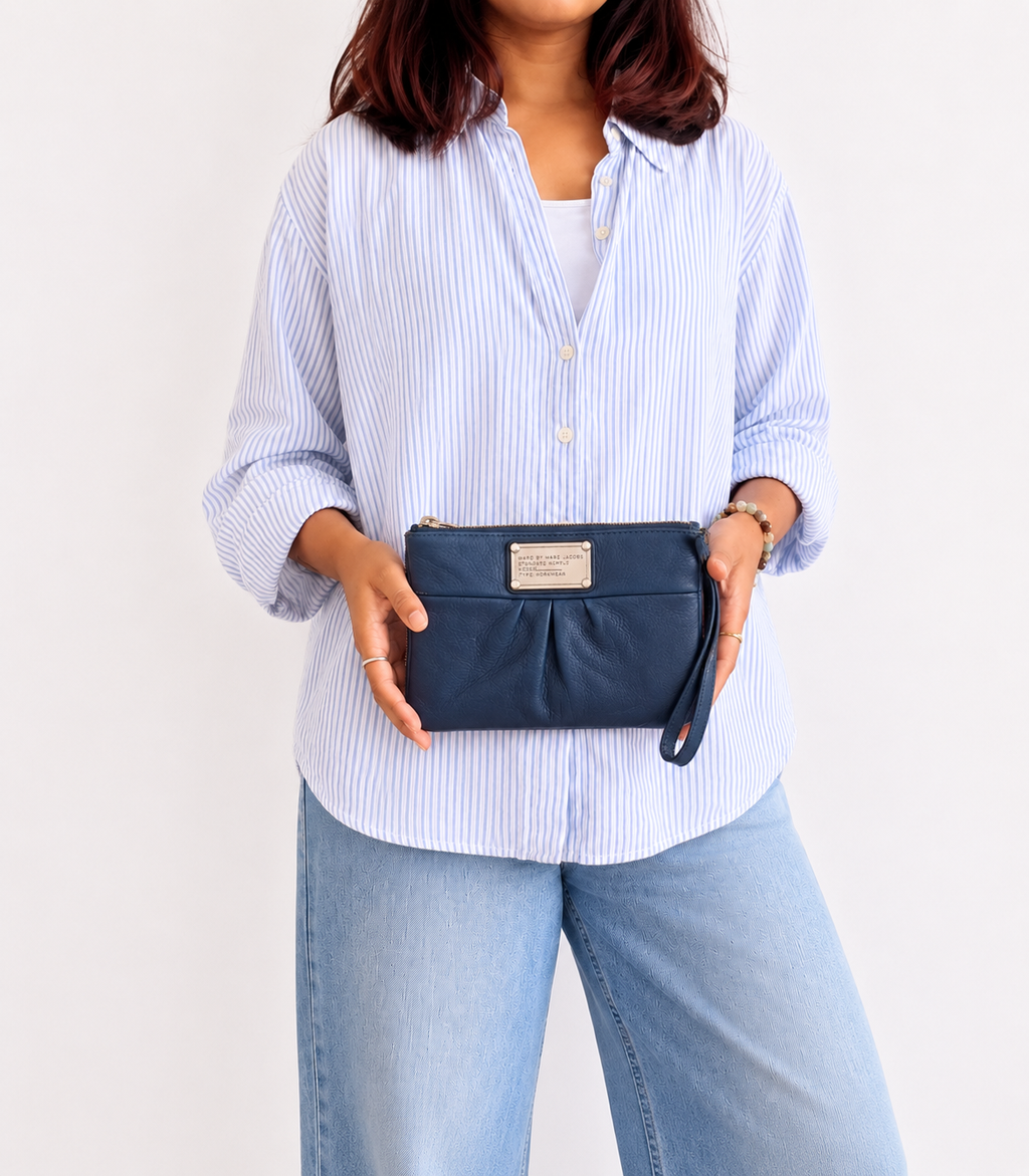 Blue Classic Q Wingman Wristlet