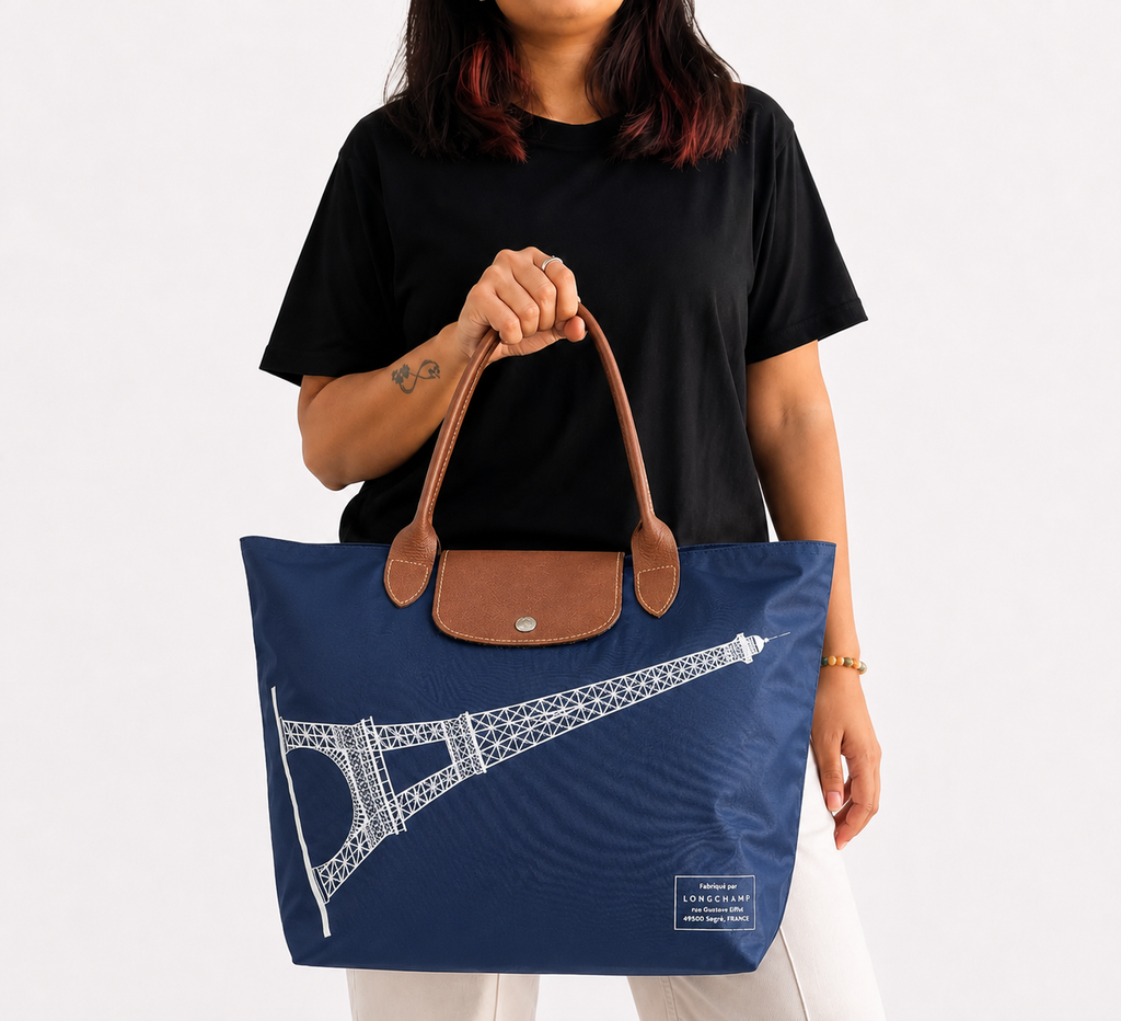 Eiffel Tower Le Pliage Tote