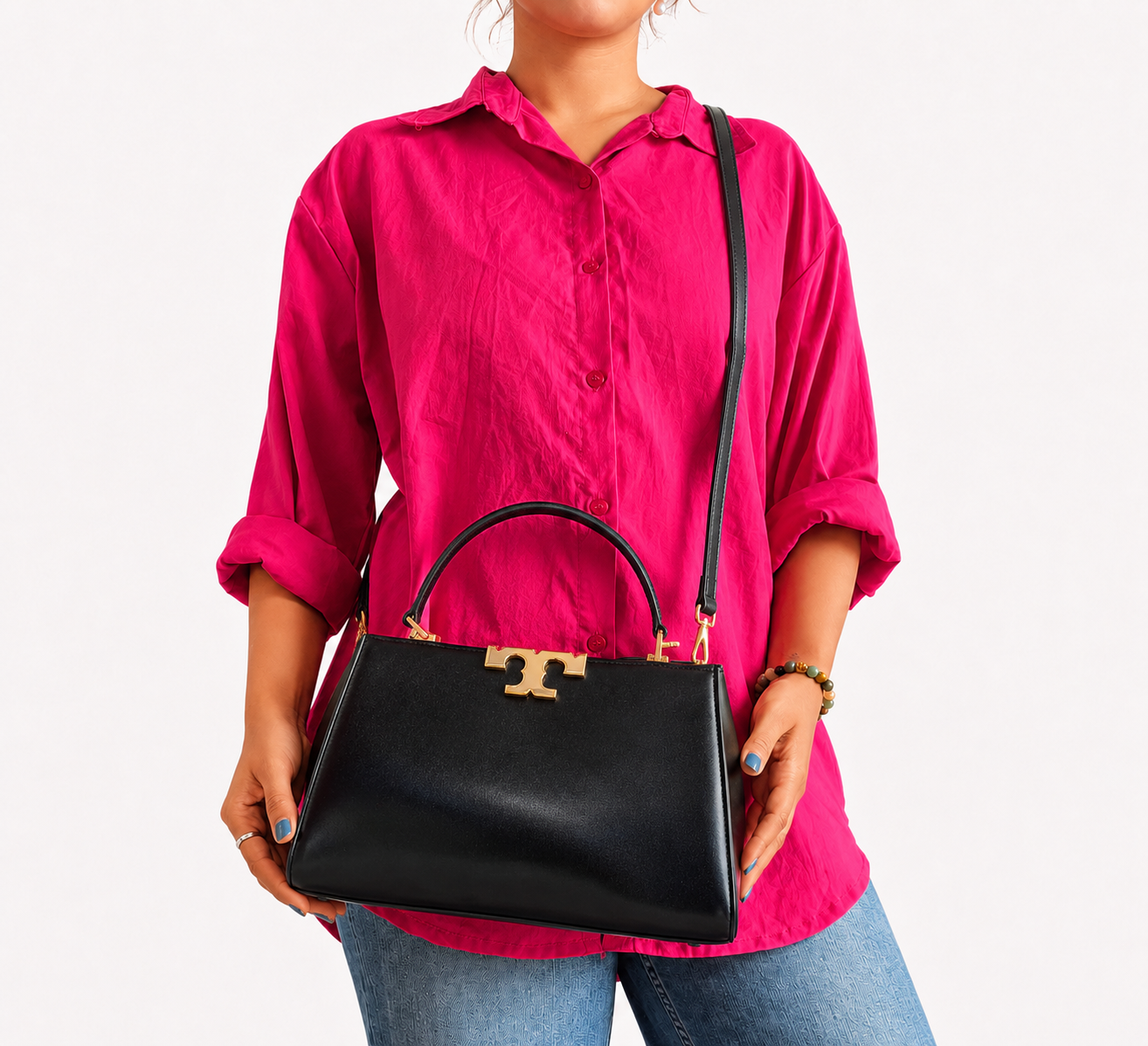Black Eleanor Satchel