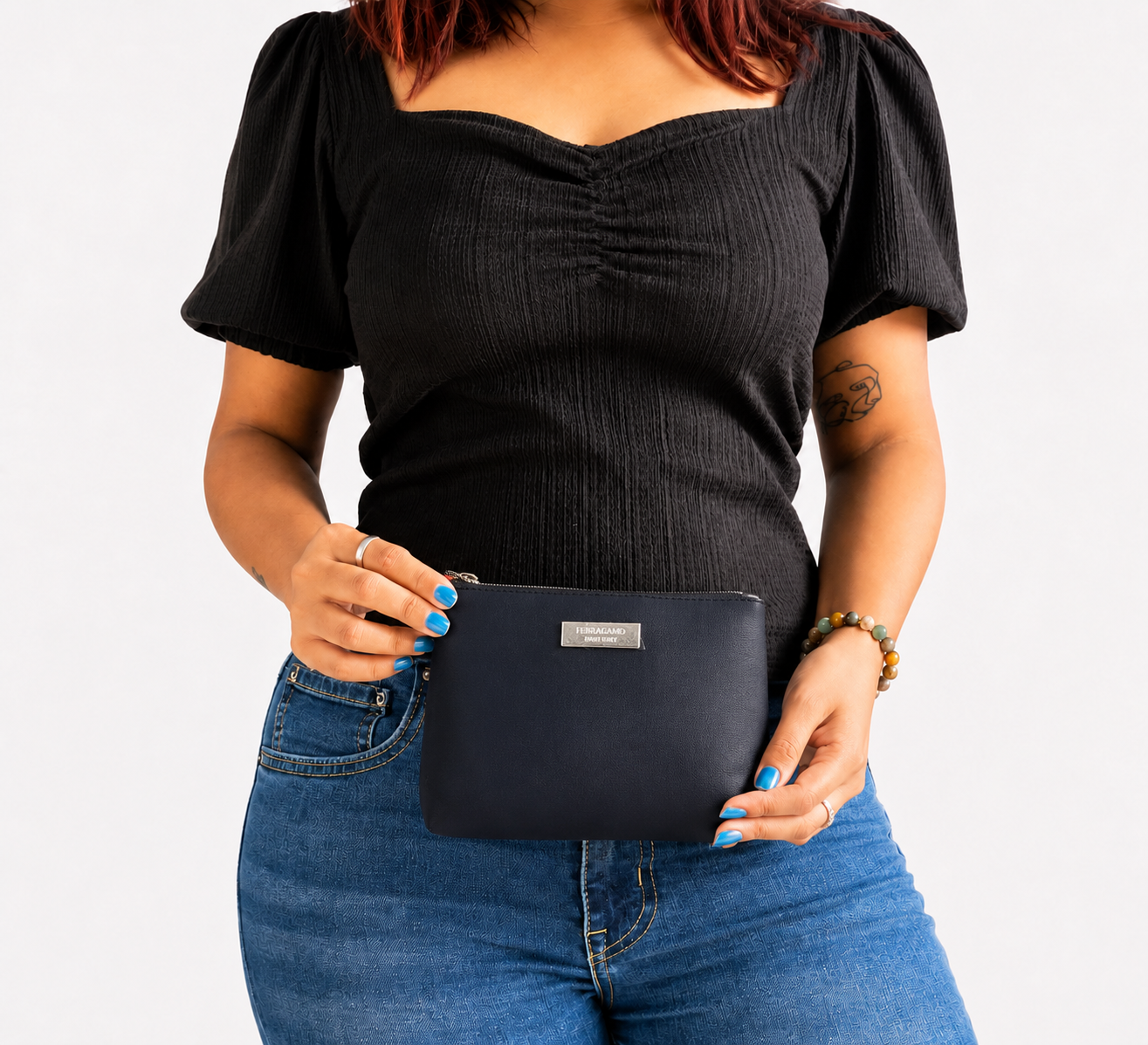 Dark Blue Pouch