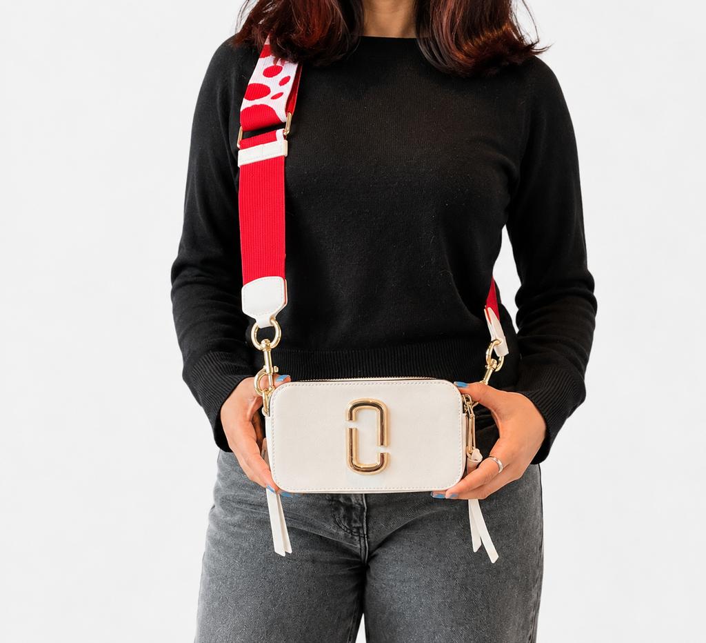 White Snapshot Bag