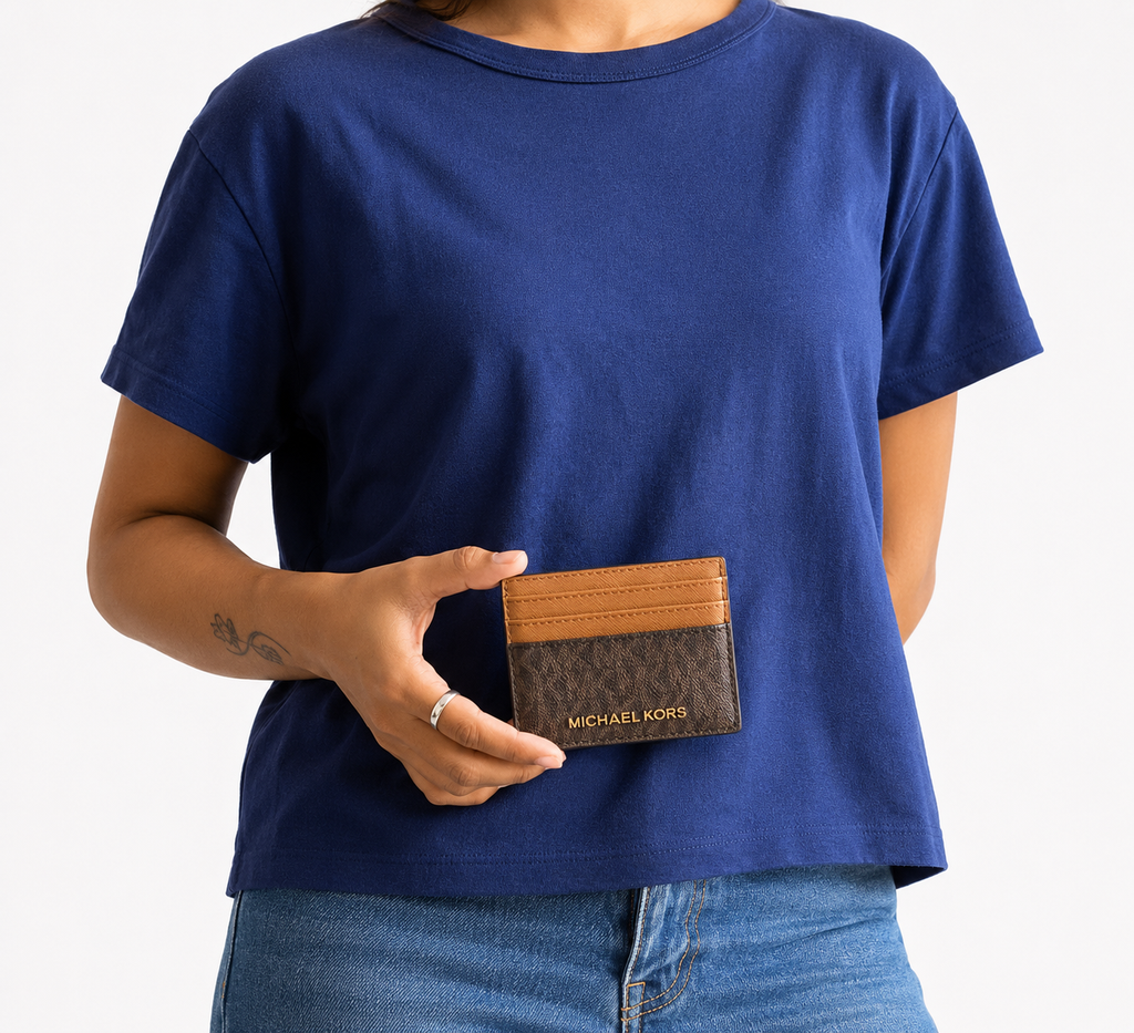 Jet Set Small Logo Card Case