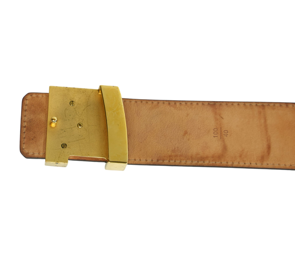 LV Initiales Monogram Belt Size - 100 Cm