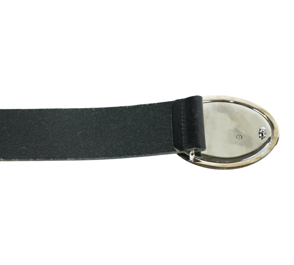 Oval DG Logo Buckle Belt Size 85 - Cm