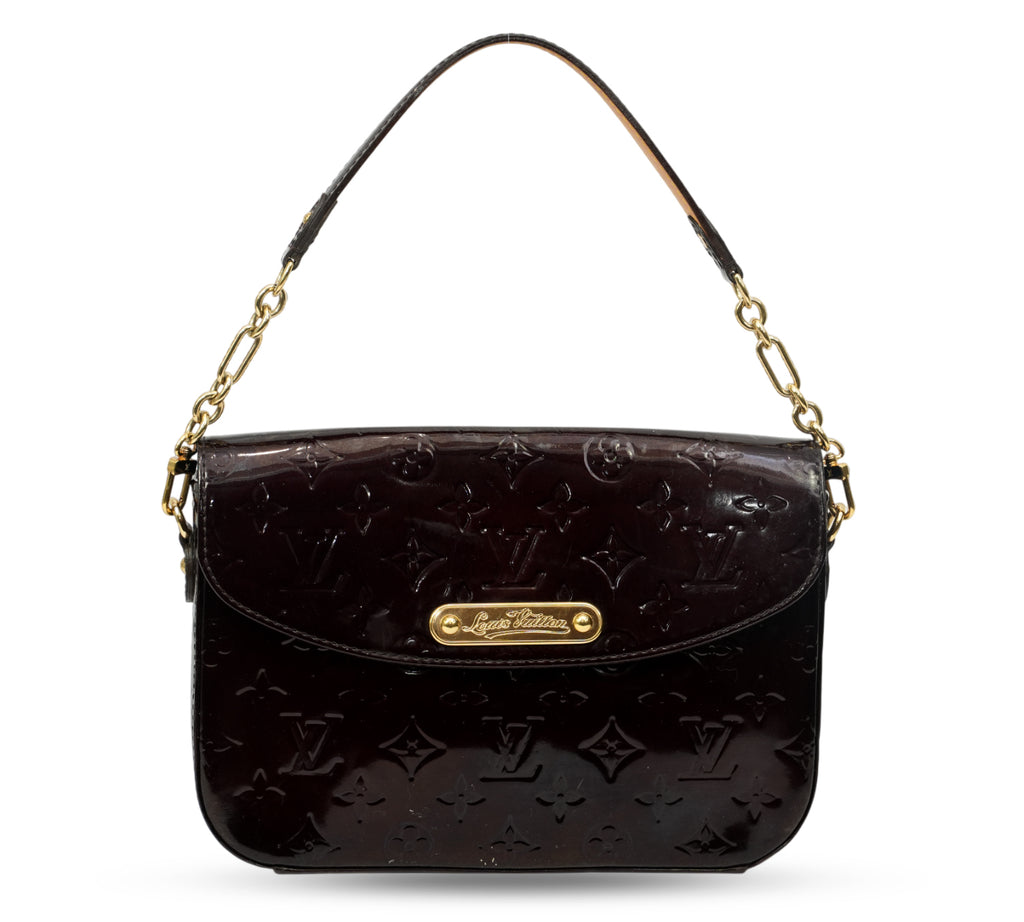 Amarante Monogram Vernis Rodeo Drive Bag