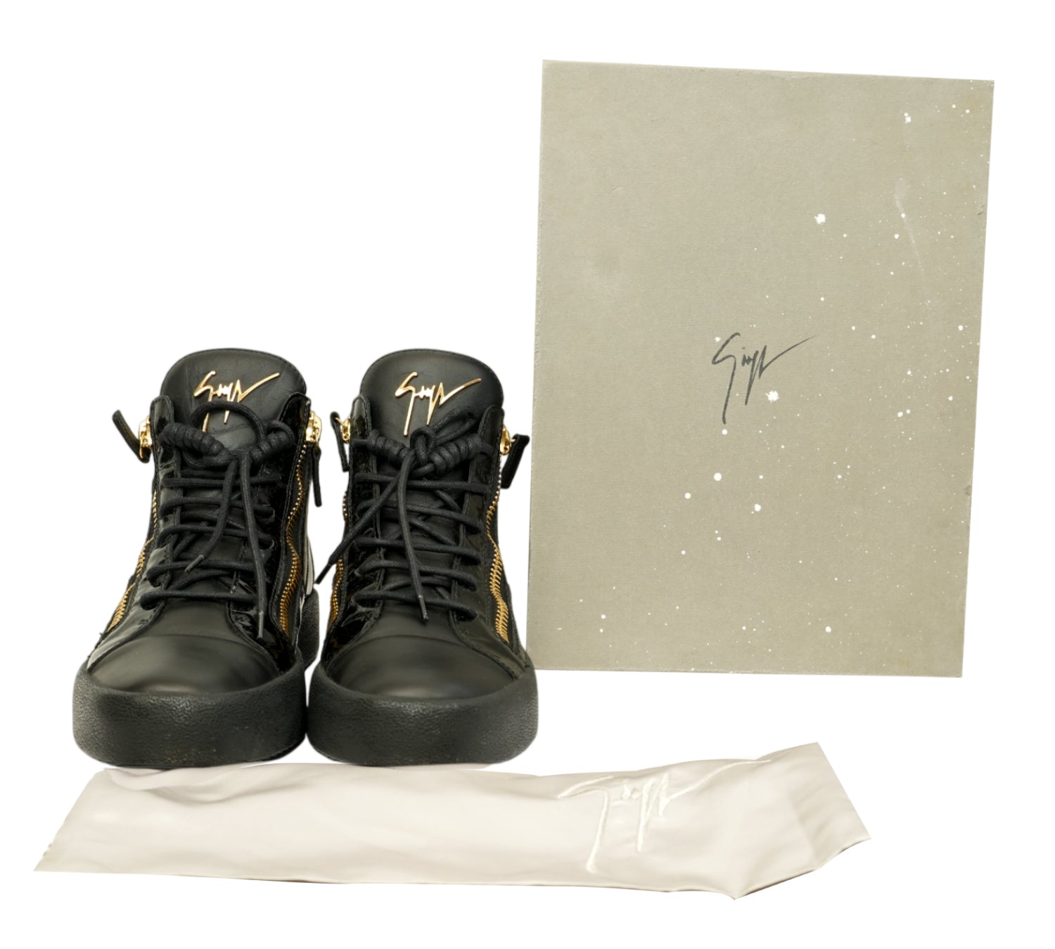 Black Kriss Mid-Top Sneaker Size 40 - Eur