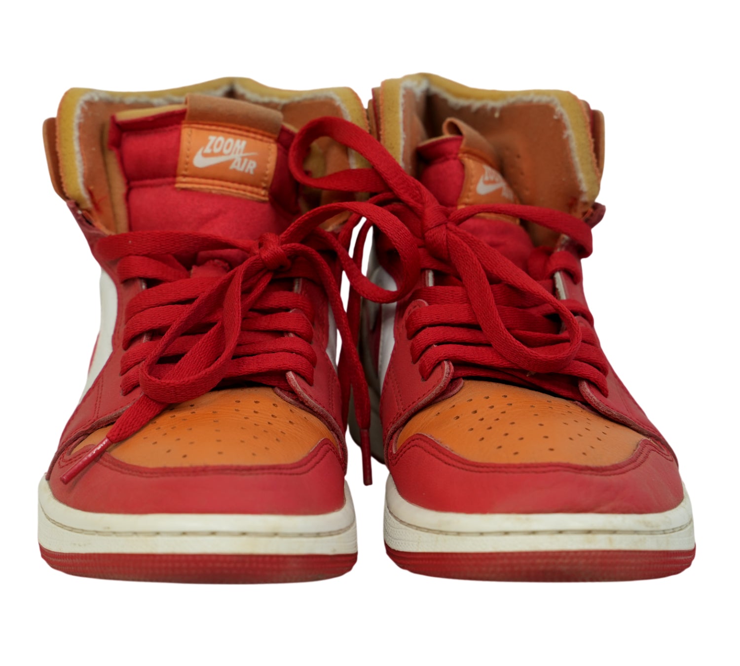 Red Hot Curry Air Jordan 1 Zoom CMFT Sneakers Size 40.5 - Eur