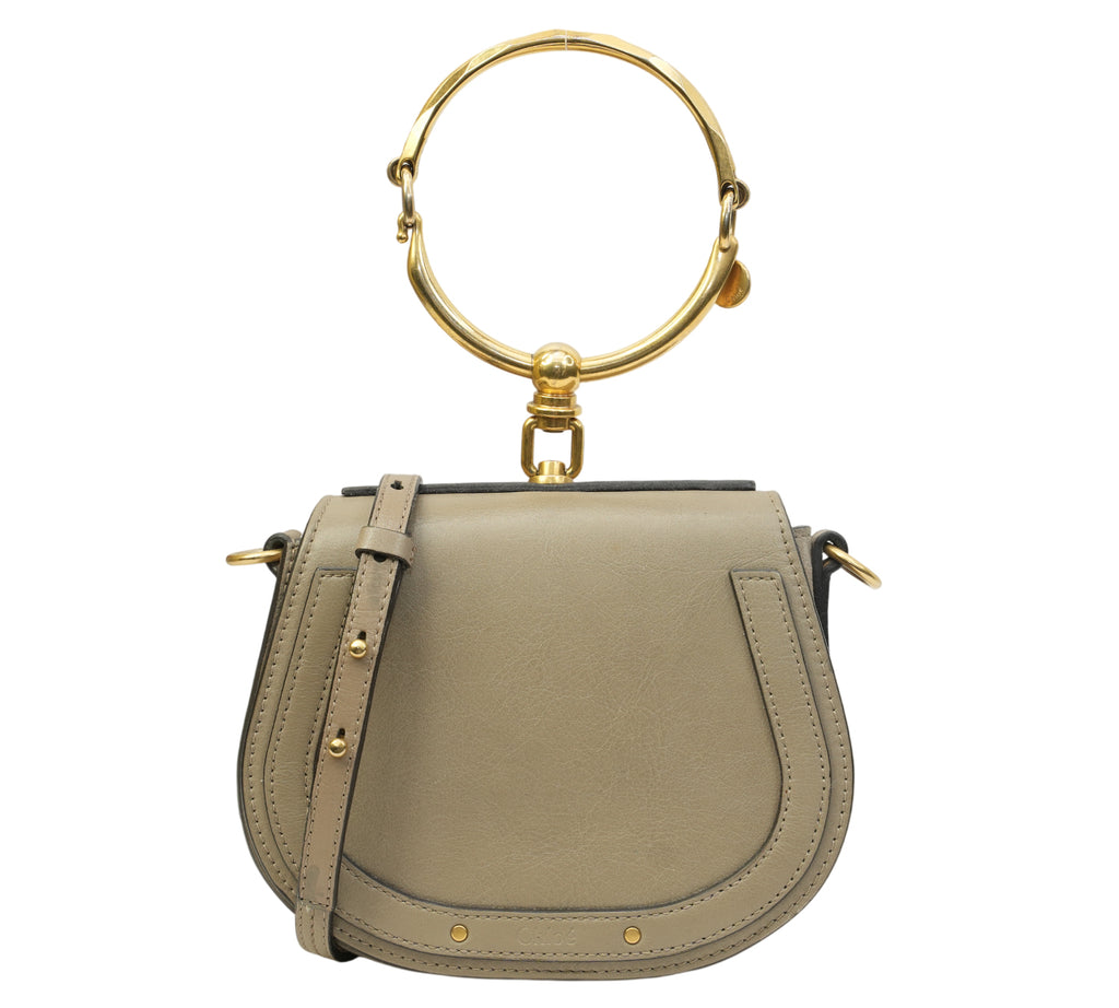 Motty Grey Nile Small Bracelet Bag