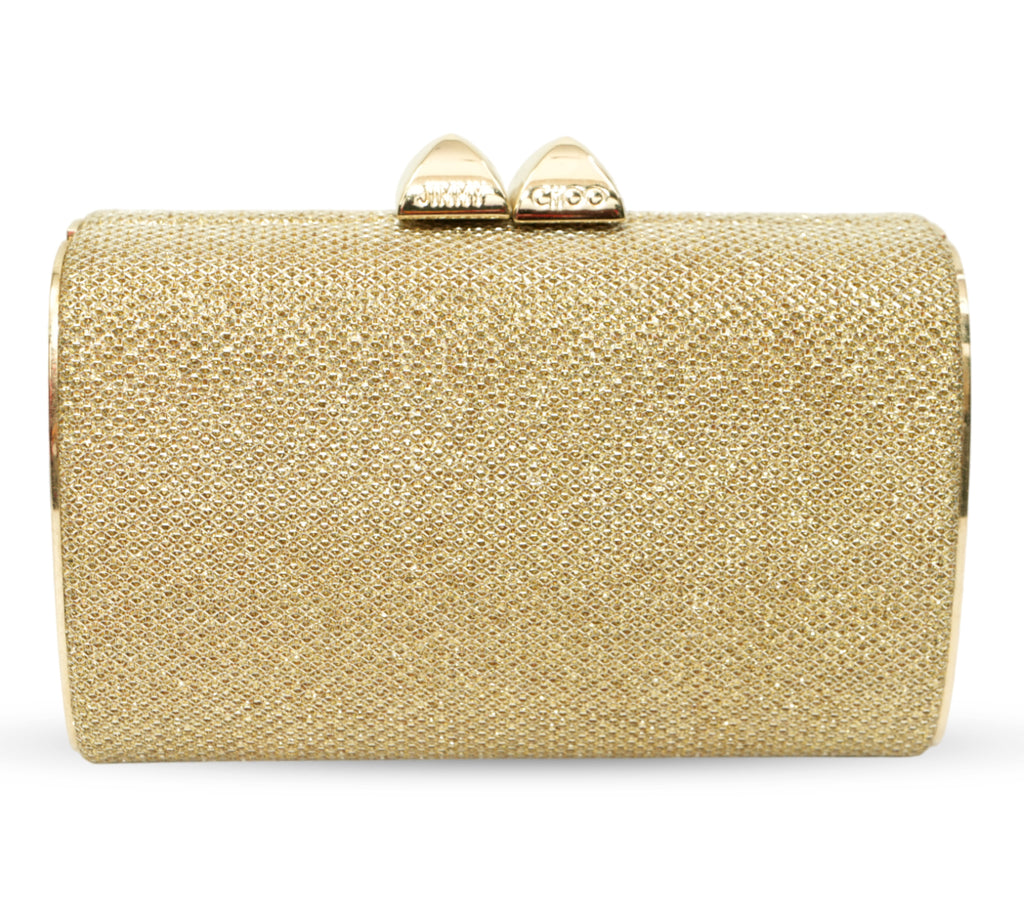 Praha Glitter Fabric Clutch
