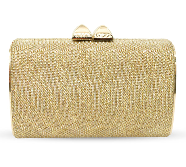 Praha Glitter Fabric Clutch