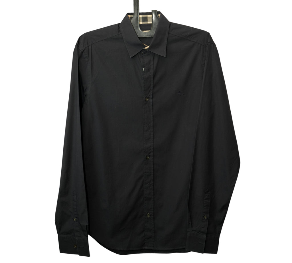 Dark Blue Sherfield Cotton Poplin Shirt Size - SP
