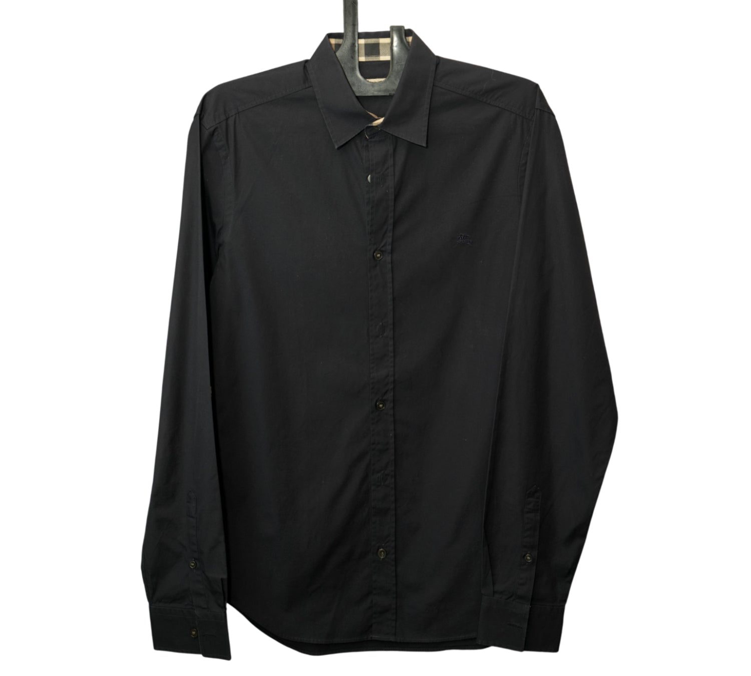 Dark Blue Sherfield Cotton Poplin Shirt Size - SP