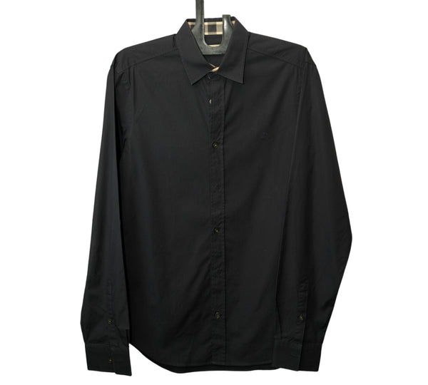 Dark Blue Sherfield Cotton Poplin Shirt Size - SP