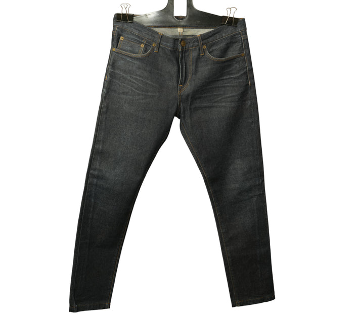 Slim Fit Resin-Coated Denim Jeans Size - 30