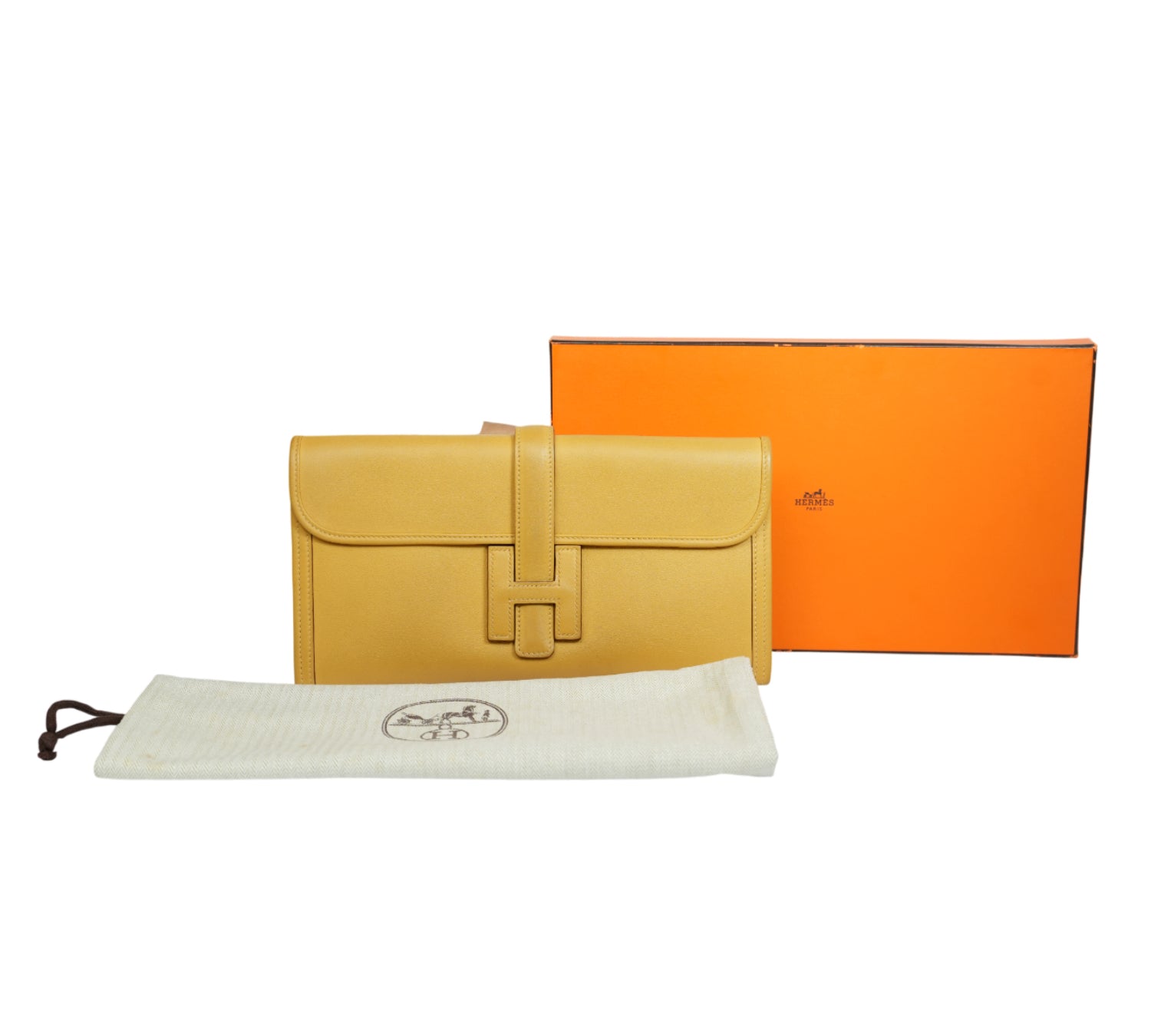 Jaune De Naples Jige Élan 29 Clutch Bag