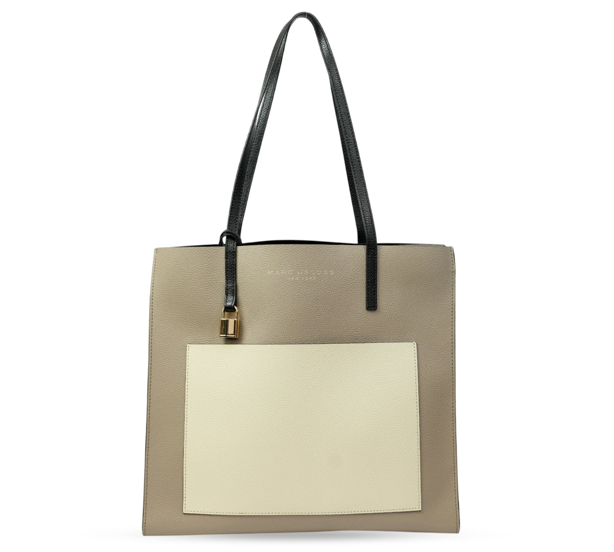 Marc Jacobs The Grind Colorblock Leather Tote Bag