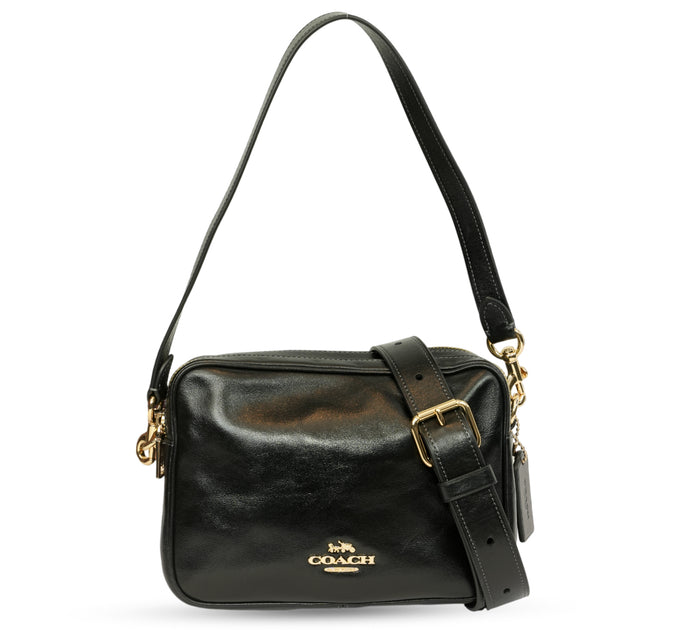 Black Carey Crossbody Bag