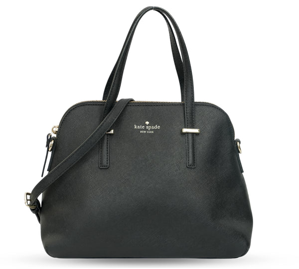 Black Cedar Street Maise Satchel