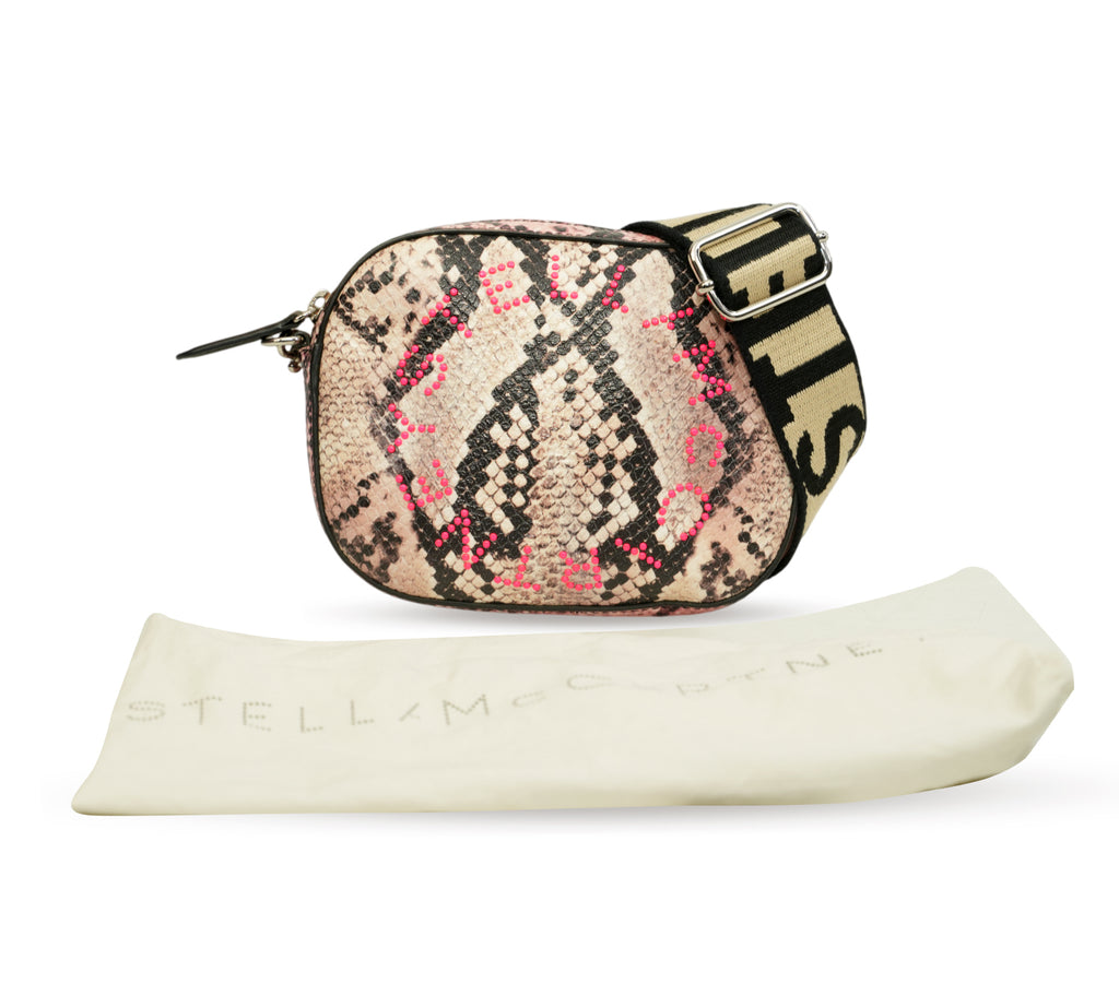 Stella Logo Mini Snake Camera Bag
