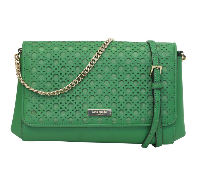 Newbury Lane Laser Cut Flap Shoulder Bag