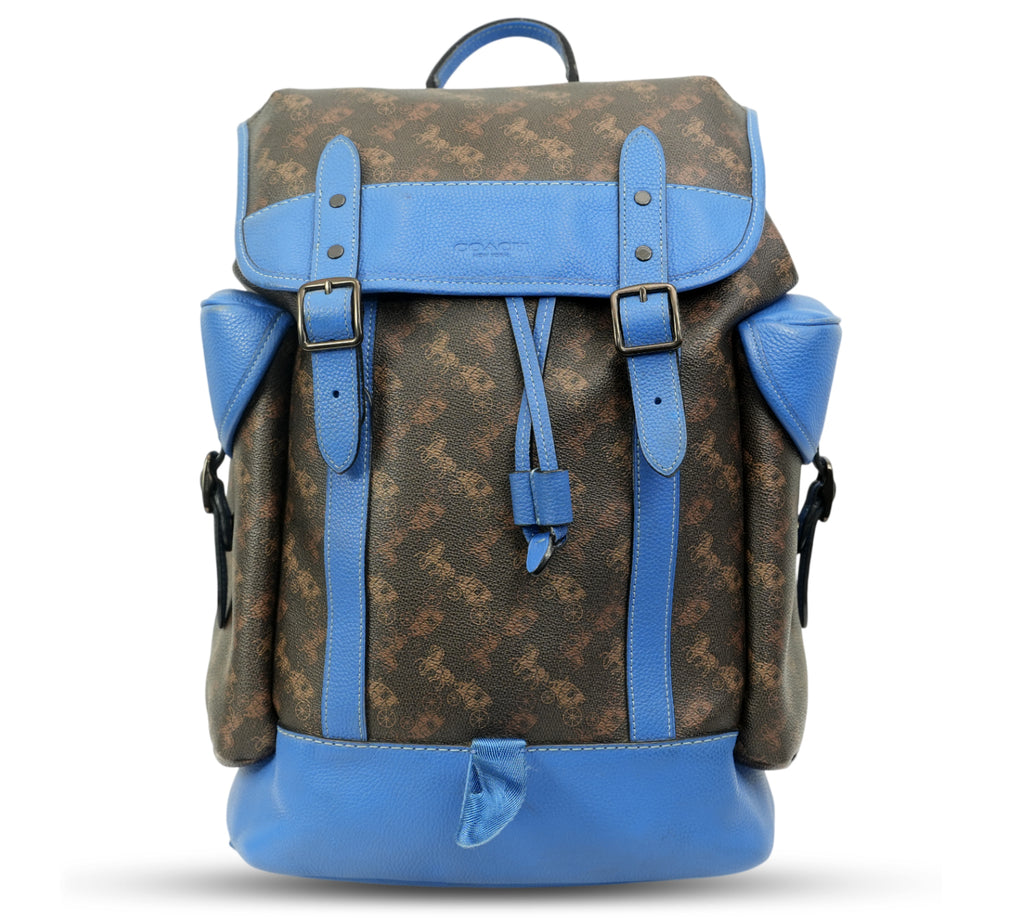 Horse & Carriage Print Hitch Backpack