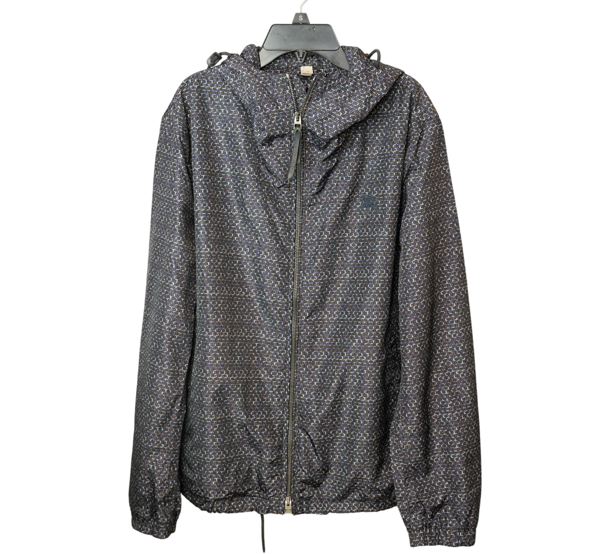 Burberry  Elmhurst Reversible Monogram Print Hooded Jacket Size - M