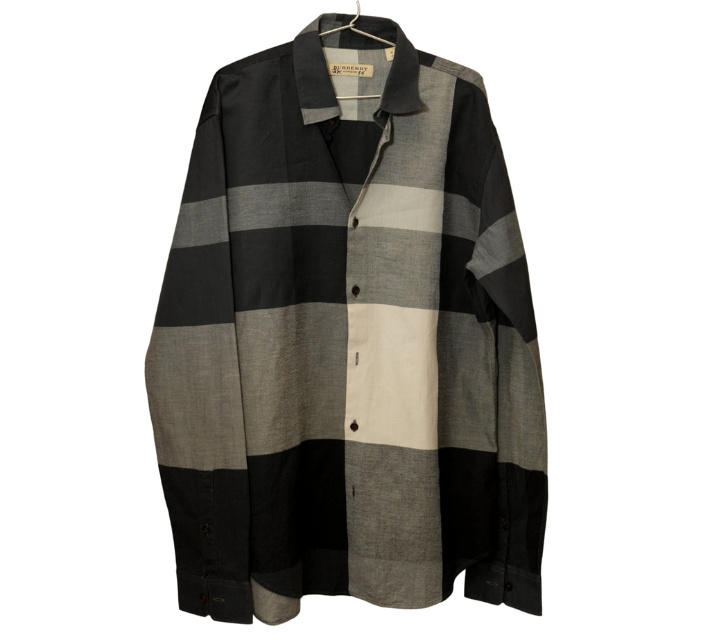 Caxton Slim Fit Check Stretch Cotton Shirt Size - SP