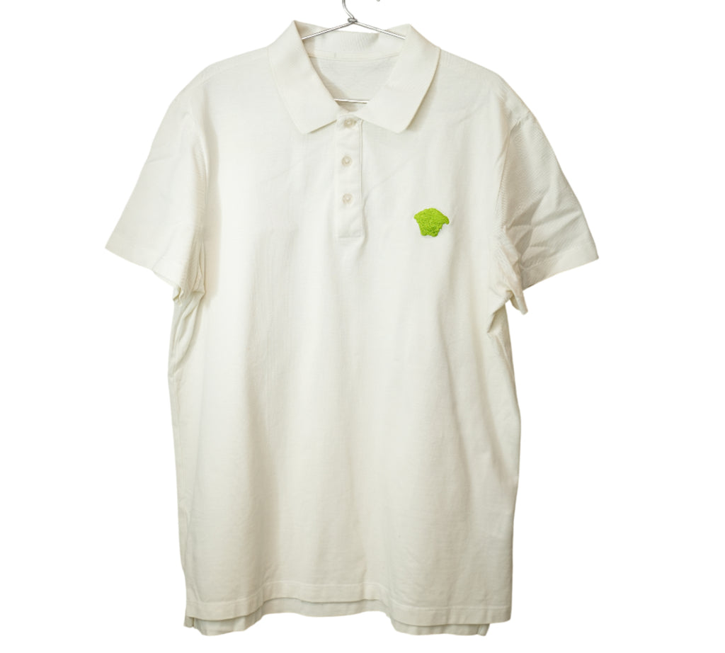 Medusa Head Cotton Piqué Polo Shirt Size - M