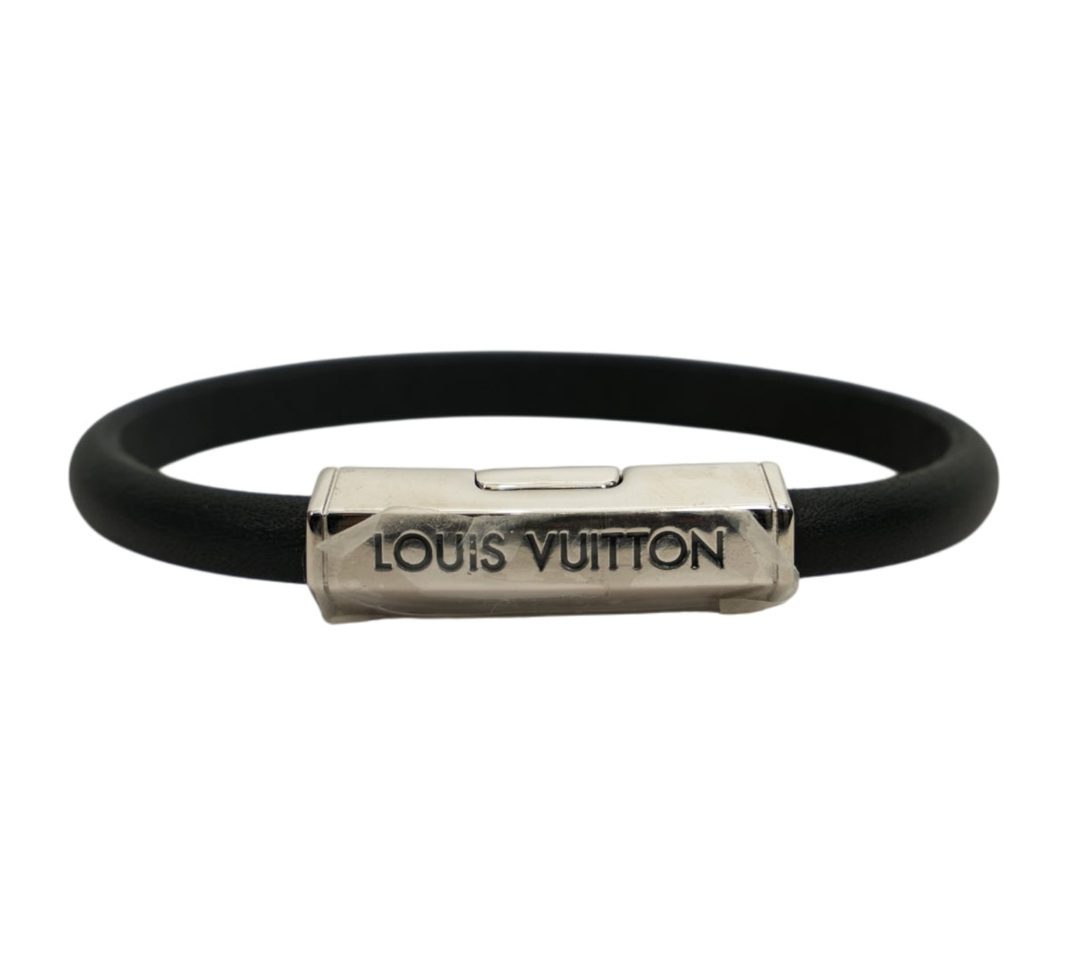  Louis Vuitton Clip It Leather Bracelet