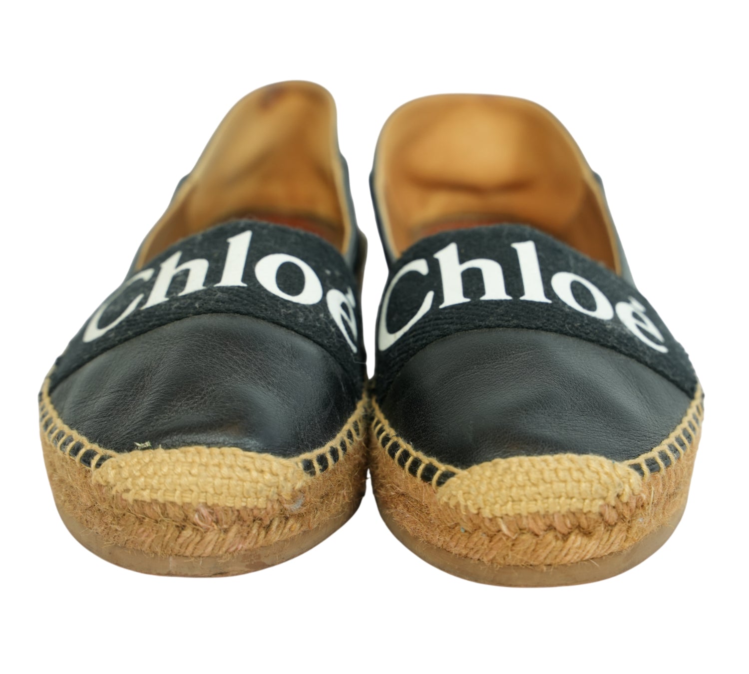 Black Woody Flat Espadrille Size - 39 Eur