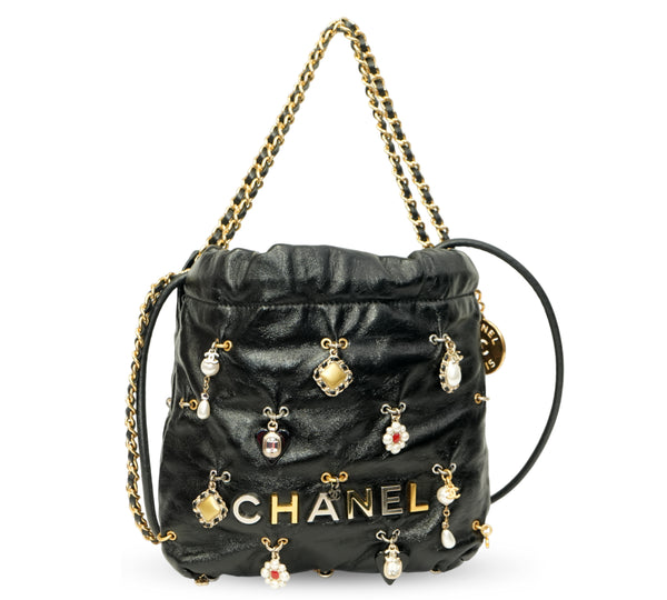 Chanel 22 Mini Handbag With Charms