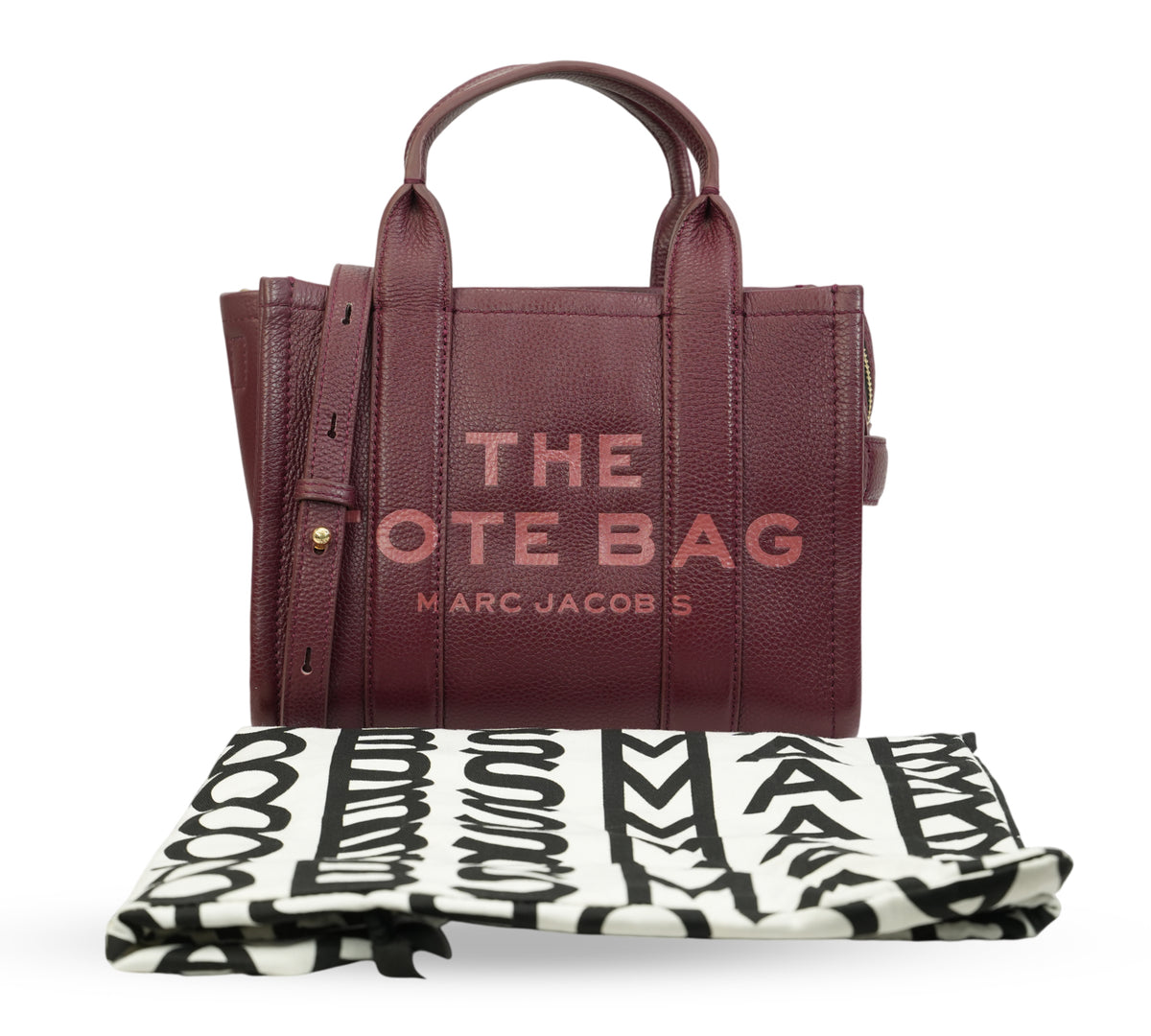 Marc Jacobs Cherry Leather Small Tote Bag