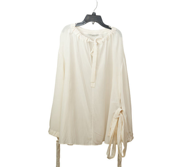 Wilmer Drawstring Draped Blouse Size - 38