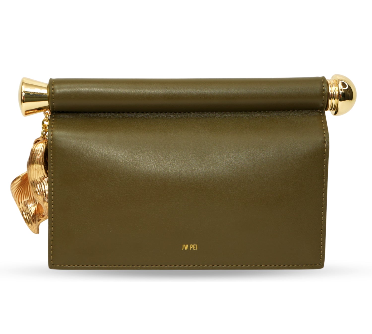 Holly Metal Pendant Embellished Clutch