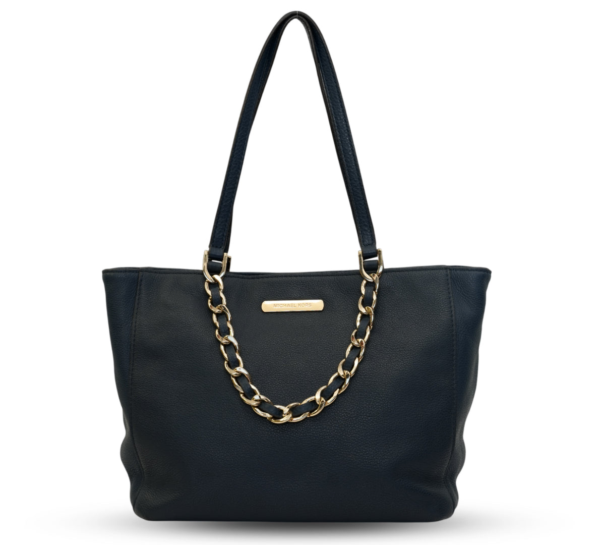 Michael Kors Navy Blue Harper East West Tote