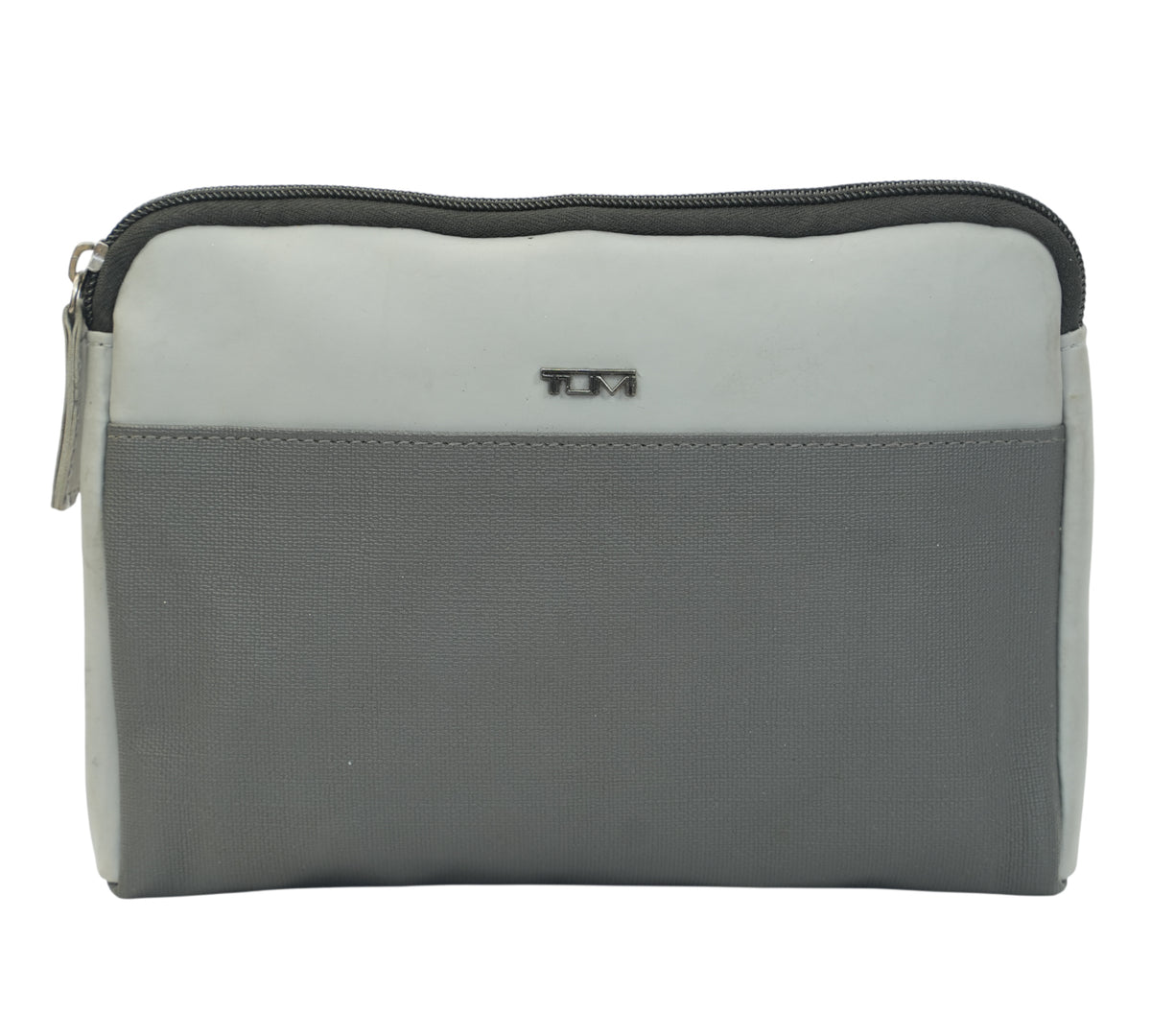 Tumi Charcoal & Heather Grey Amenity Pouch