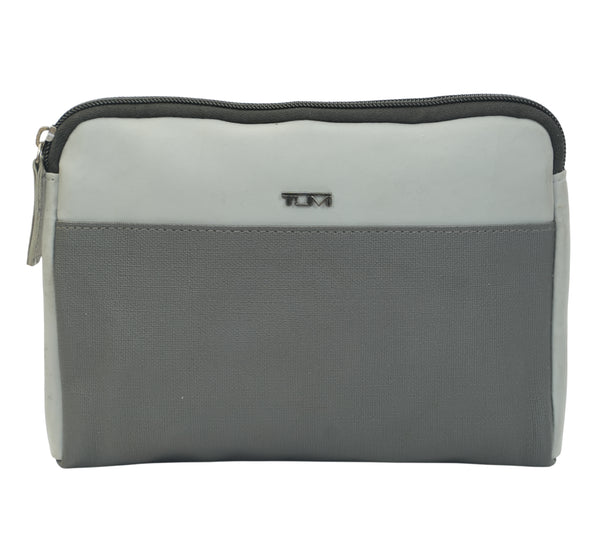 Charcoal & Heather Grey Amenity Pouch
