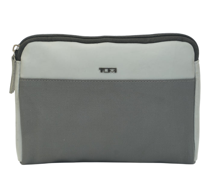 Charcoal & Heather Grey Amenity Pouch