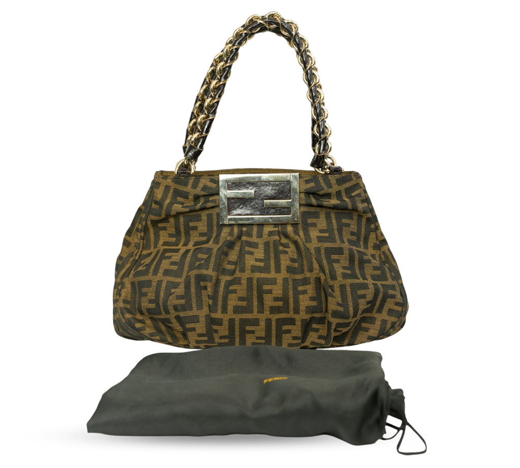 Tobacco Brown Mia Zucca Shoulder Bag