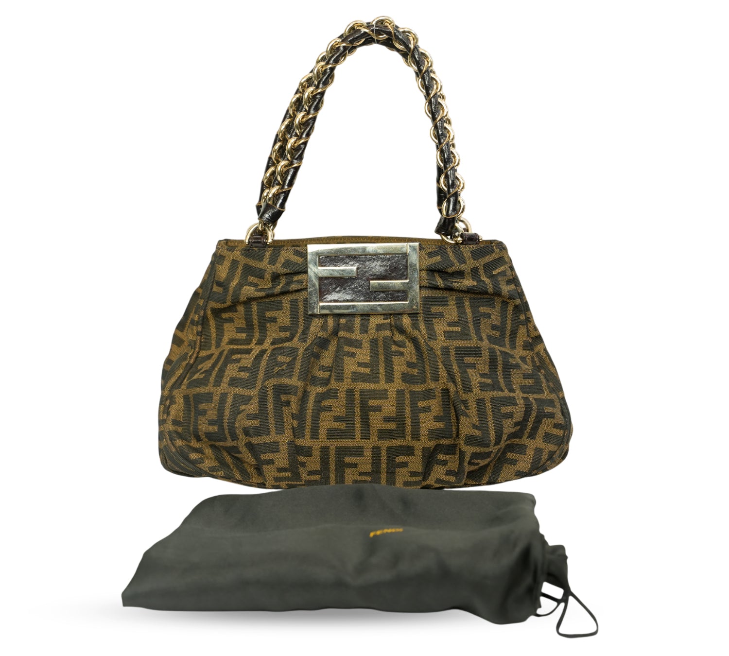 Tobacco Brown Mia Zucca Shoulder Bag