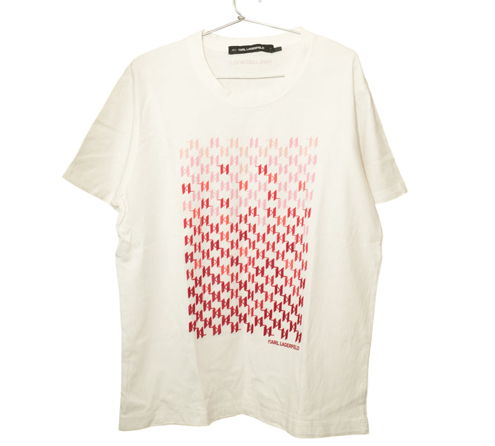 Women's Ombre-Effect KL Monogram T-Shirt Size - S