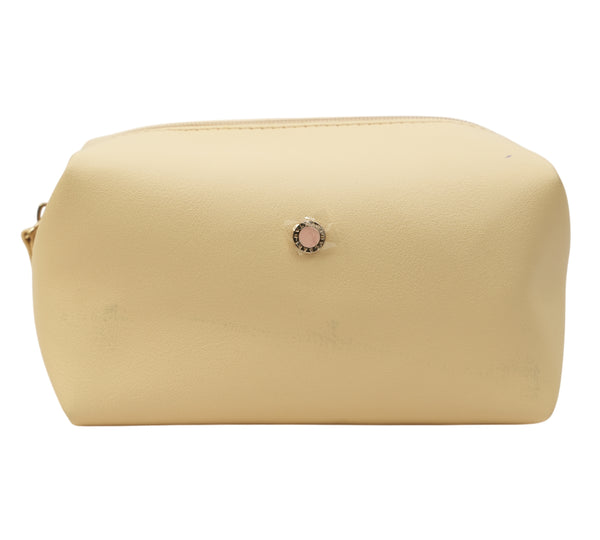 Light Beige Amenity Pouch