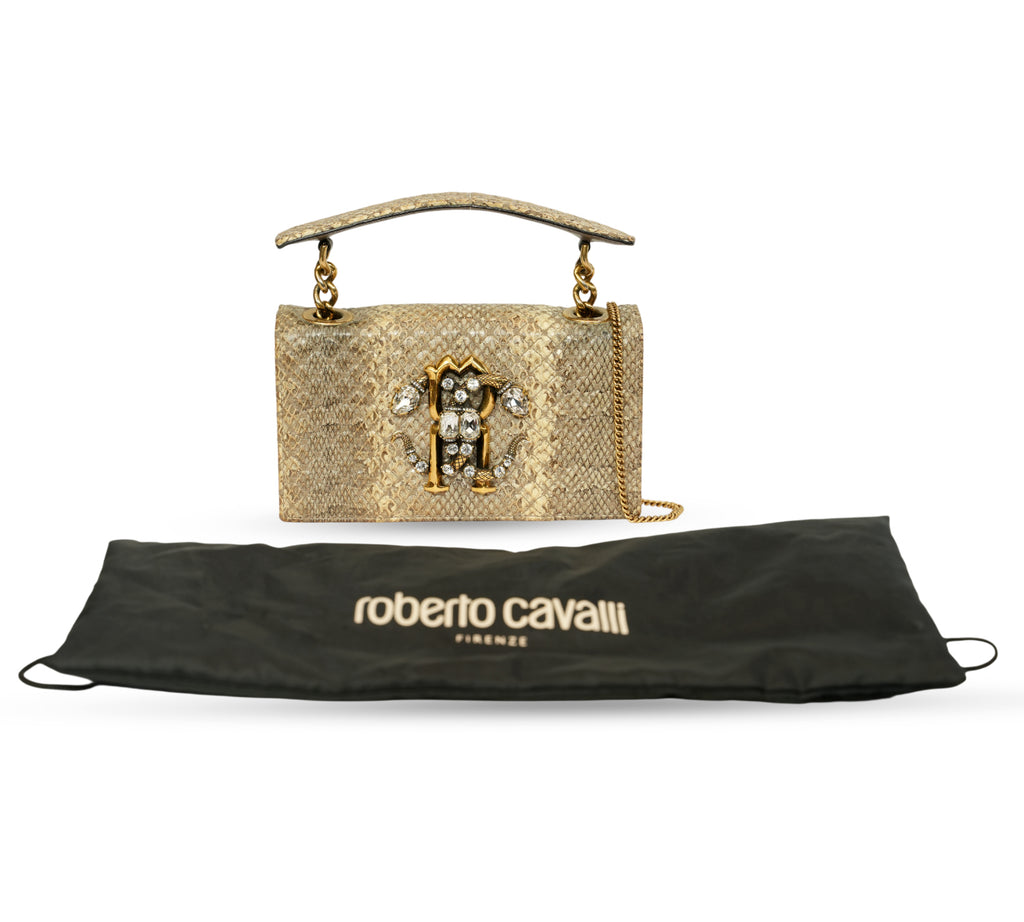 Python-Print "Mirror Snake" Shoulder Bag